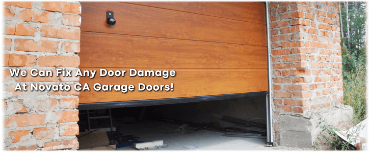 Garage Door Off Track In Novato CA